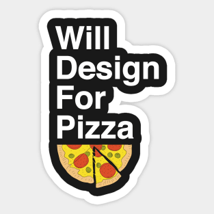 DESIGN FOR FOOD Sticker